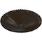 Ekena Millwork Shakuras Ceiling Medallion (Fits Canopies up to 5"), Hand-Painted Stone Hearth, 24"OD x 3"P CM24SHSHF - alternate 2